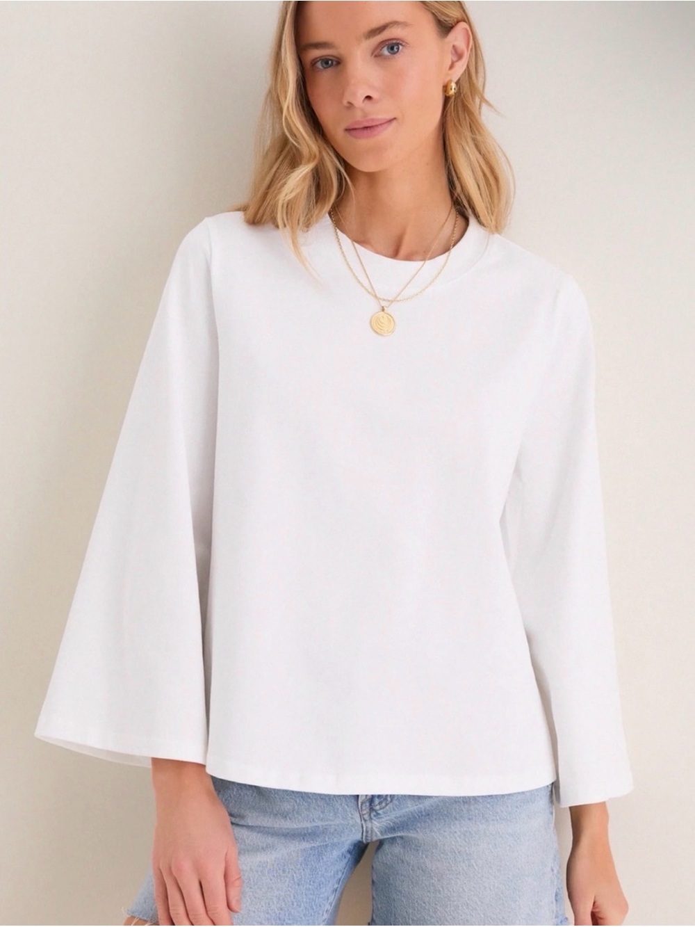 NWT Tuckernuck (M) Adler Tee Long-sleeve White